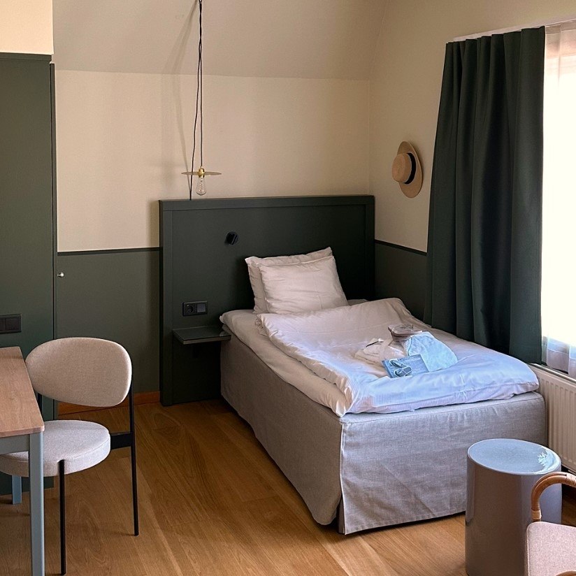 Enkelrum Strandhotellet med havsutsikt