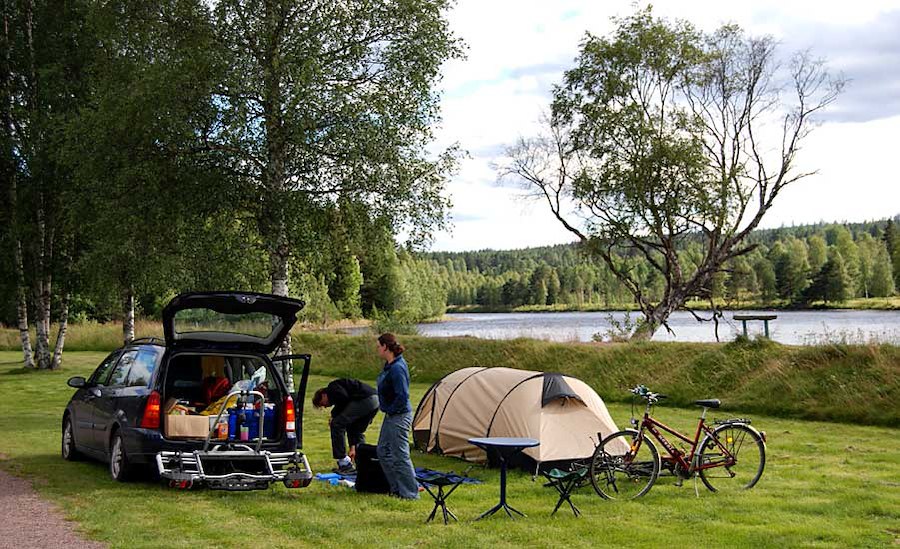 Tent pitch