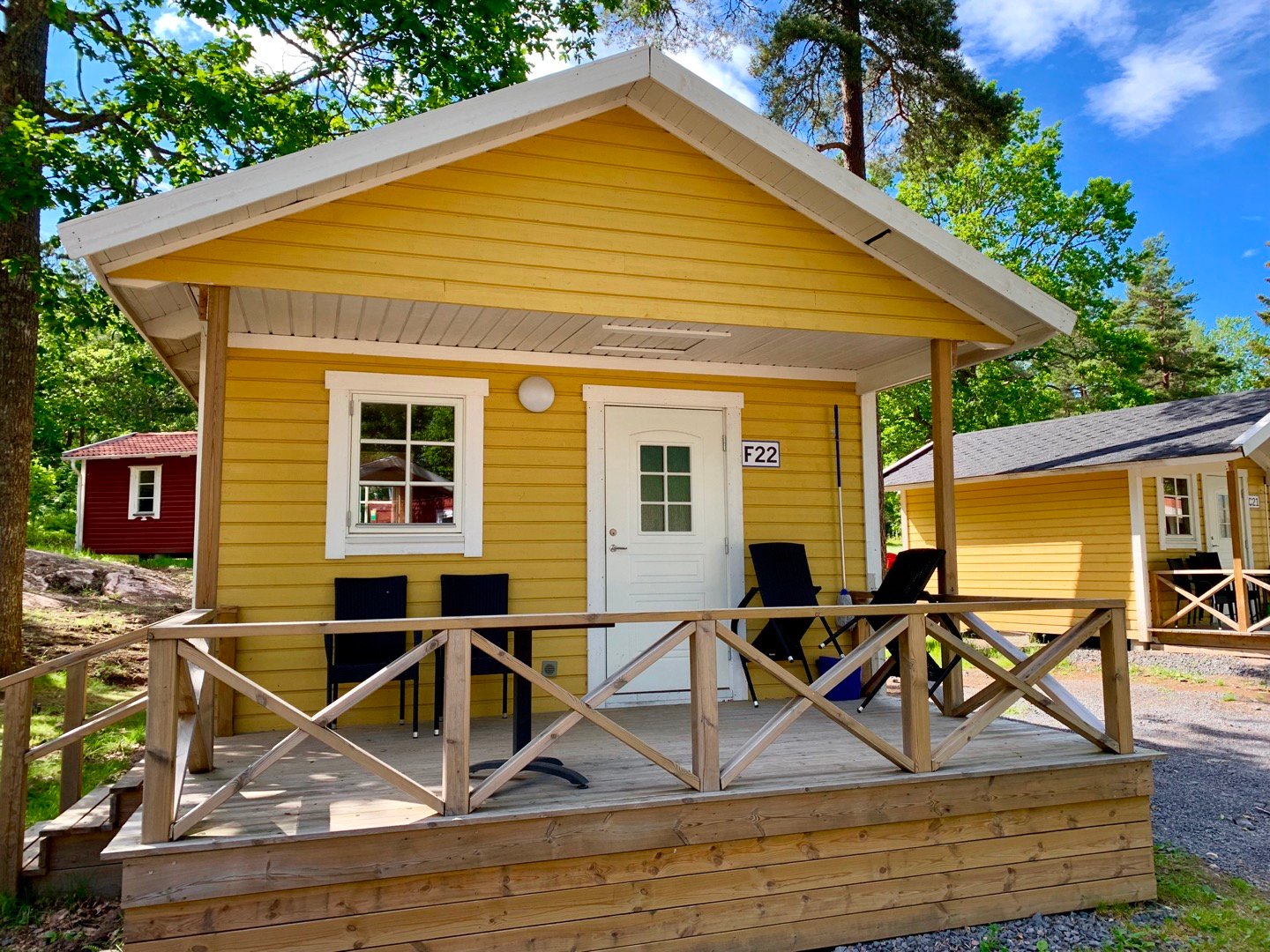 Ferienhaus (6 betten, 20 qm, ohne WC/Dusche)