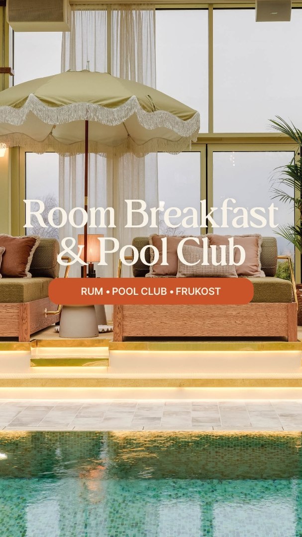 2 for 1 @ Room, Breakfast & Pool Club