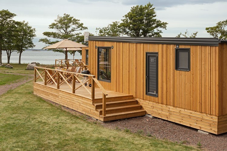 Mobile home Type 7 (4 beds, WC/Shower)