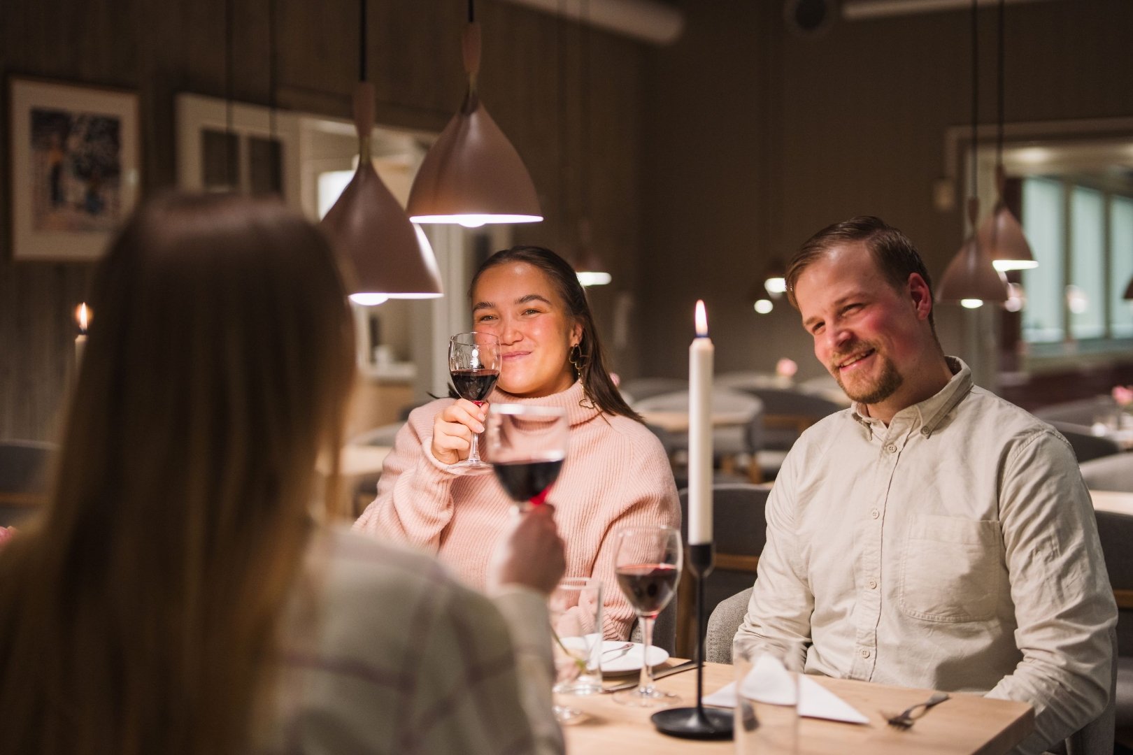 New years Eve Dinner celebration