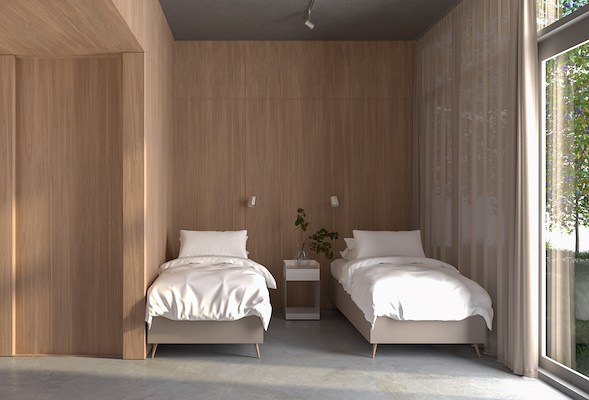 Double room 15m²