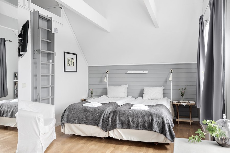 Dubbelrum med loft