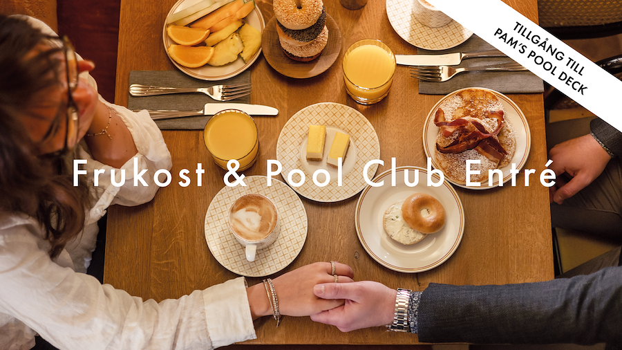 ENTRÉ POOL CLUB & SPA INK FRUKOST – från 545kr