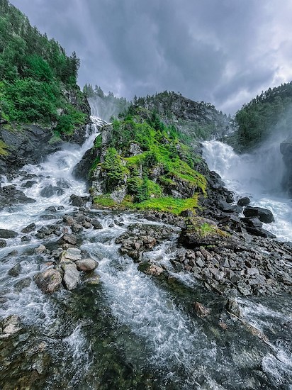 Låtefossen / Oddadalen-image