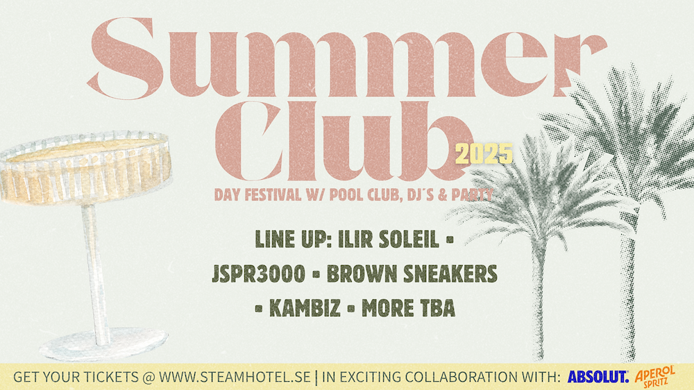 Image of SUMMER CLUB 16/7- kl.11.30 