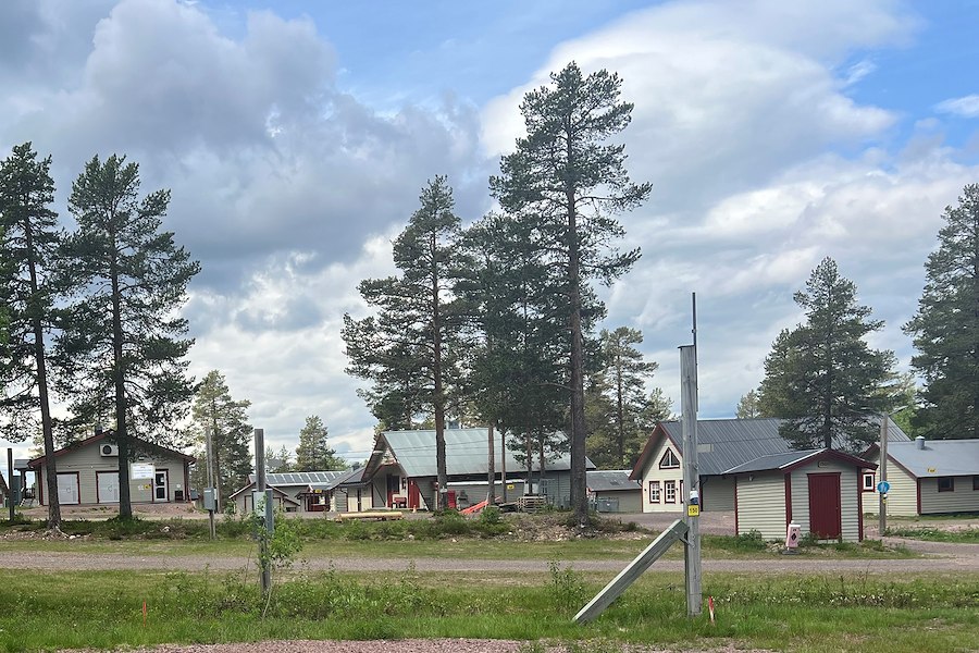 Campingstellplatz für Wohnwagen/Wohnmobil mit Strom Nr. 150