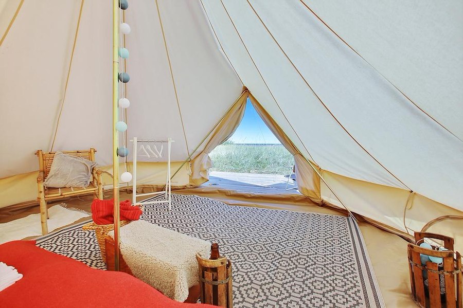 Glamping dubbelrum 4