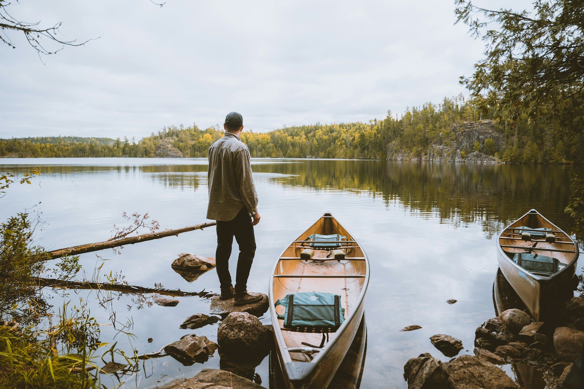 Fiske & natur-image