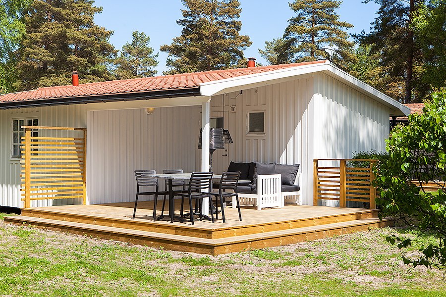 Ferienhaus Typ 7:1 (4+1 Betten, 18 qm, WC/Dusche)