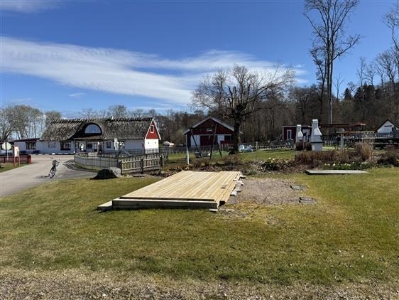 Camping pitch caravan/motorhome with electricity No. 1