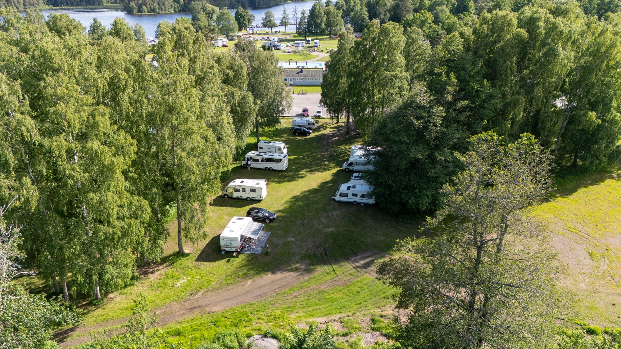 Camping Stellplatz "Solsidan" Wohnwagen/Wohnmobil - Strom möglich