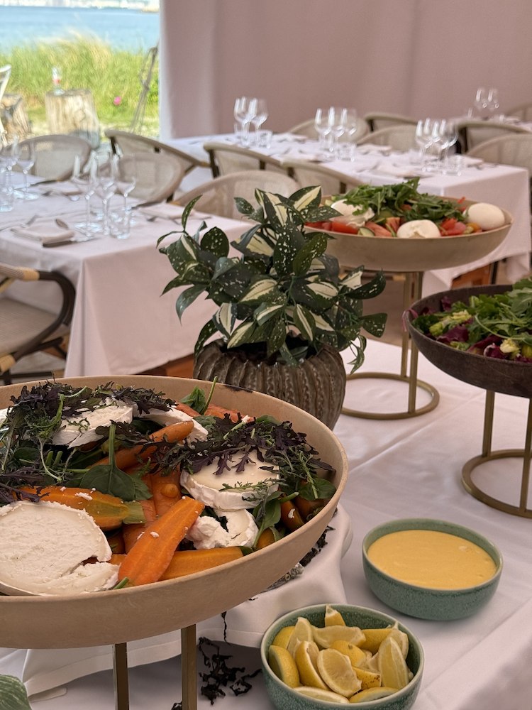 Image of Rosie's Grill buffet by the sea