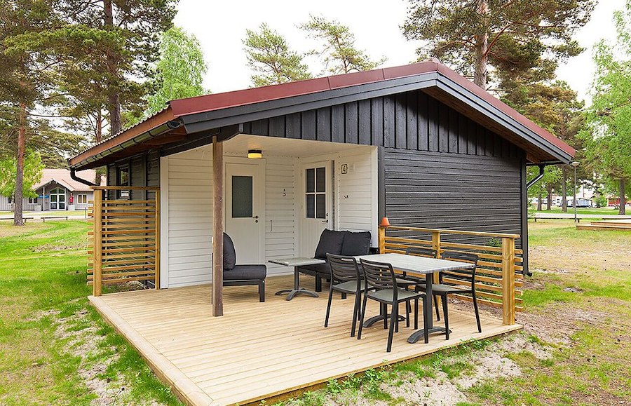 Ferienhaus Typ 6 (4 Betten, 11 qm, WC/ohne Dusche)
