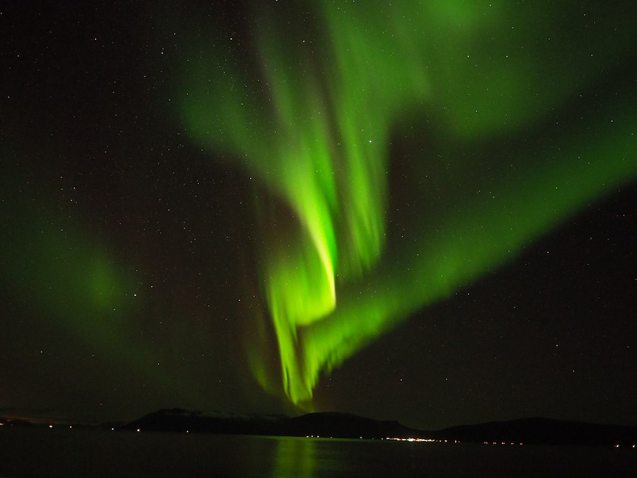 Autumn Northern Lights -  Lodge
