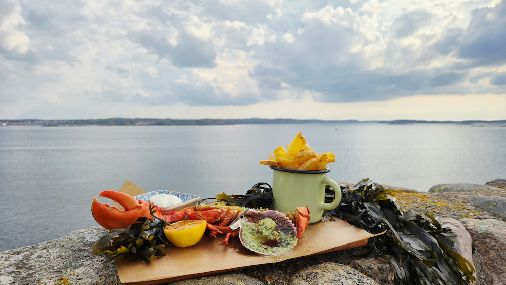 Primärbild av Strandflickornas Hummersupé paket
