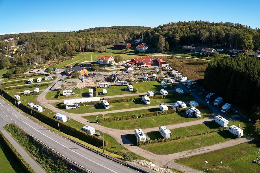 Camping pitch Solsidan for Caravan/Motorhome/Tent incl. elec. (max 8m)