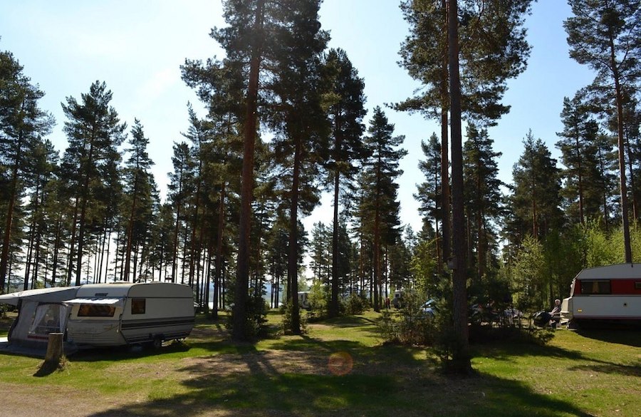 Campingplatser med el 200 m2