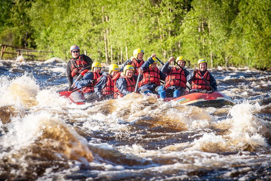 Koskenlasku klo 10:30 