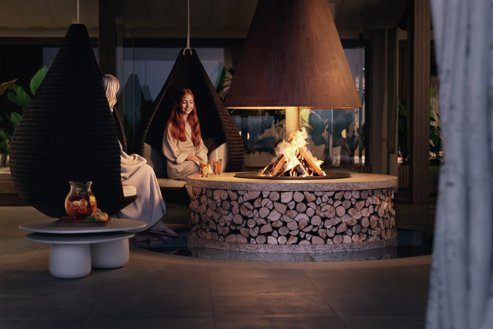 Spa & Middag