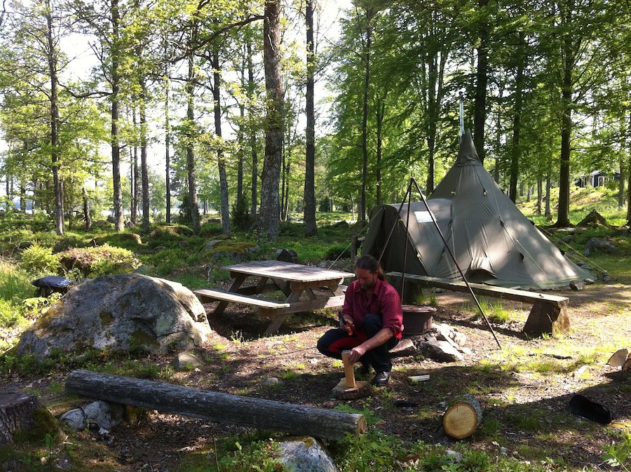 Tent pitch