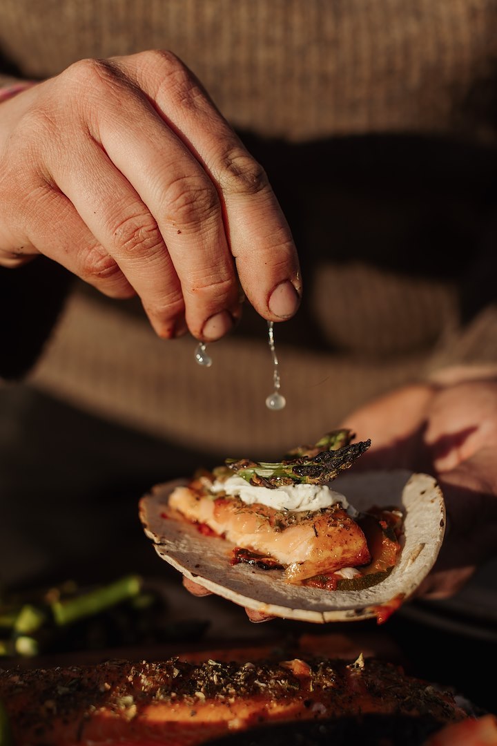 Image of Today’s taco catch 