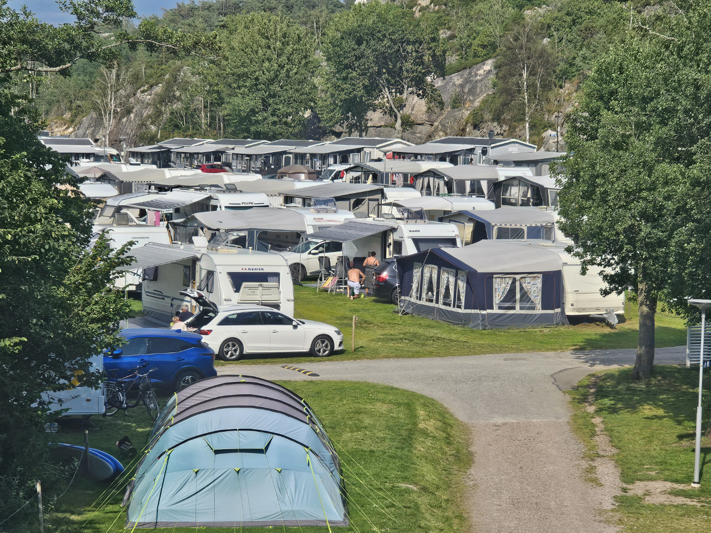 Campingplatz max. 8 m