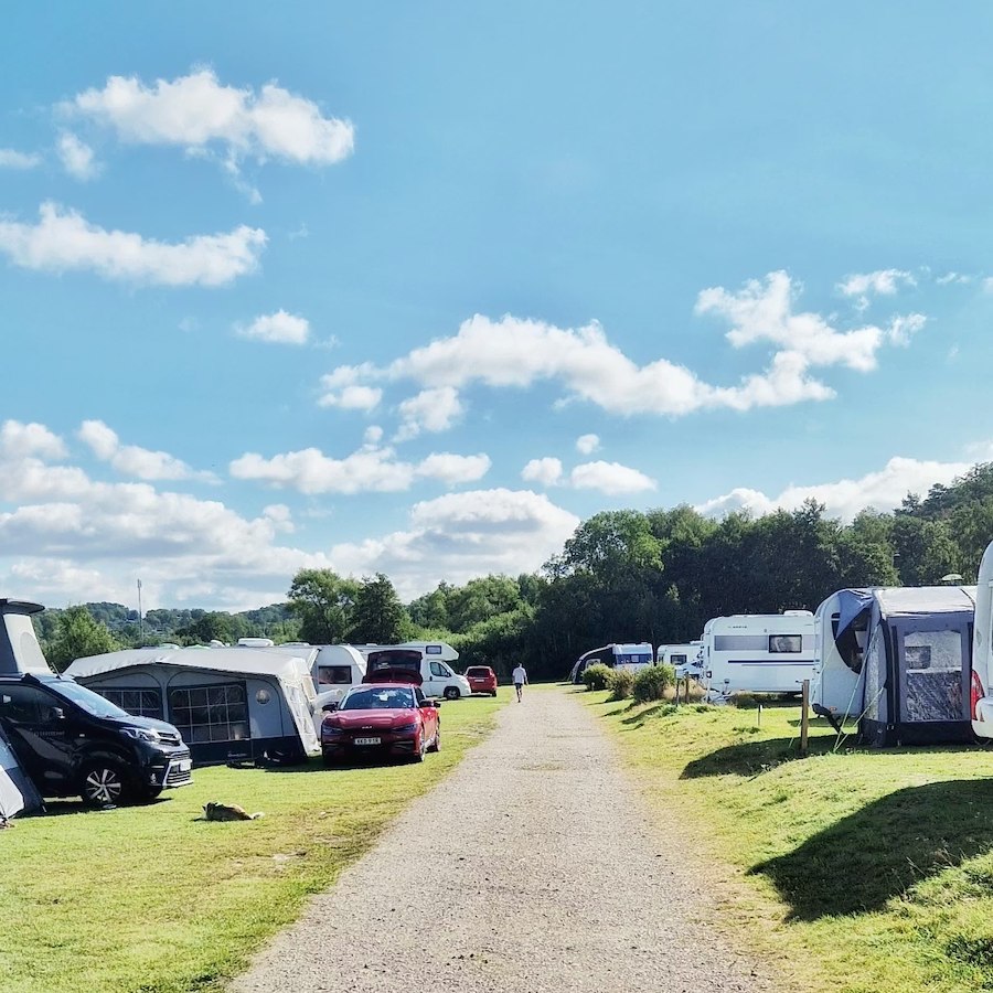Camping pitch caravan/motorhome/tent incl. electricity