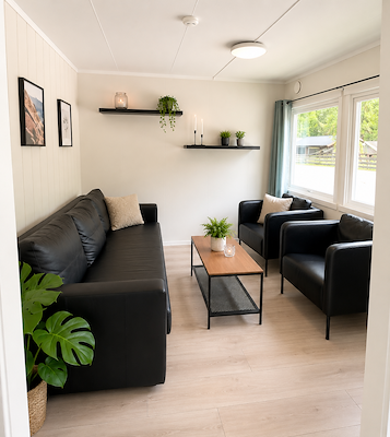 Nyvegen 48m2 - 6 personen