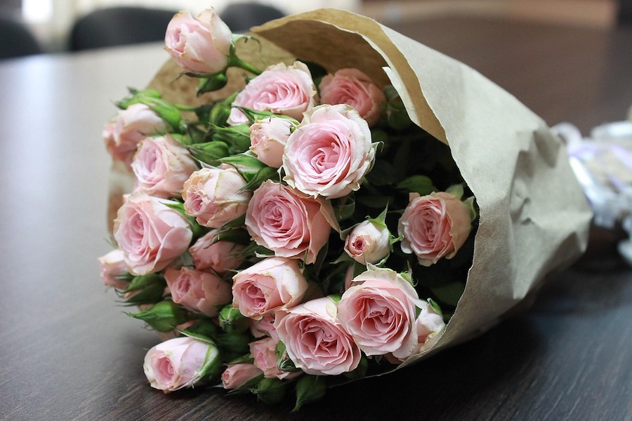 Blomsterbukett