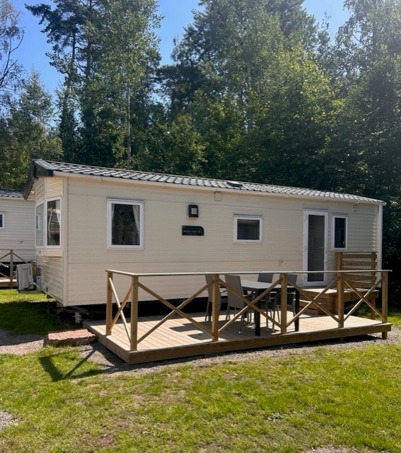 Static caravan "Villavagn No 400" (4 beds, WC/Shower)