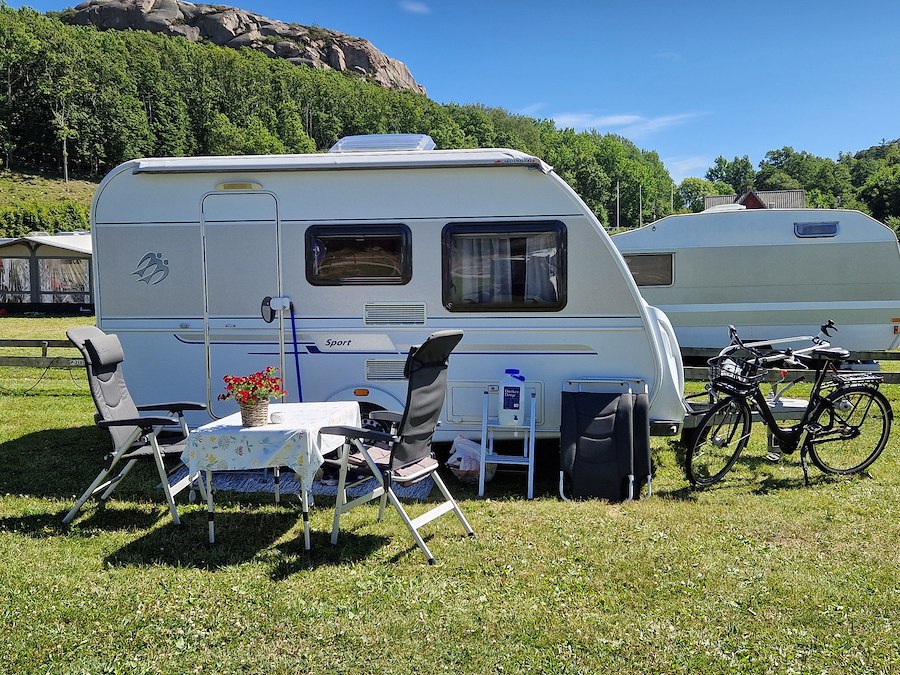Camping pitch for caravan/motorhome/tent incl. electricity Max 6 M