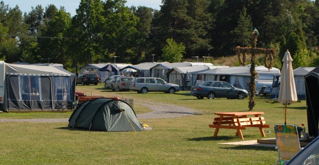 Camping pitch carvan/motorhome with electricity