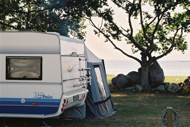 Camping pitch with electricity/water (luxury pitch 144 m²)