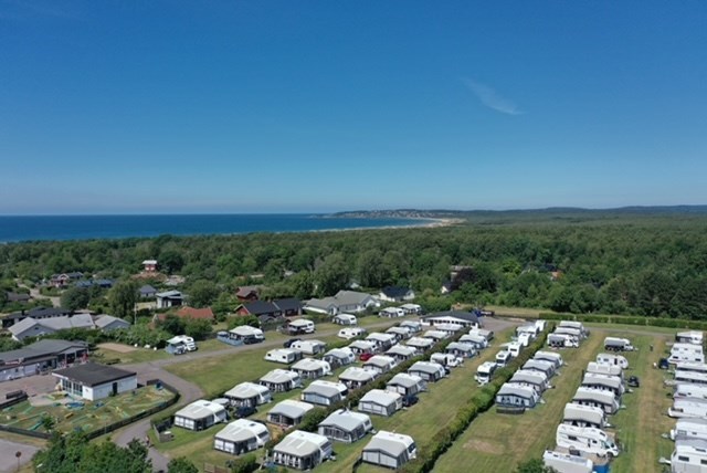 Camping pitch caravan/motorhome/tent with electricity Max 8 M