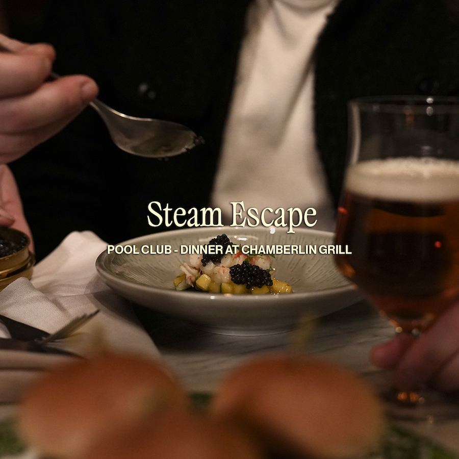 Pool Club Escape - Middag i Chamberlin Grill