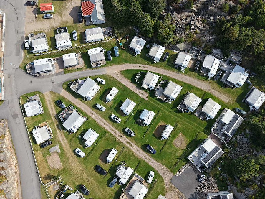 Camping pitch caravan/motorhome with electricity. Area. Backen No 340-345