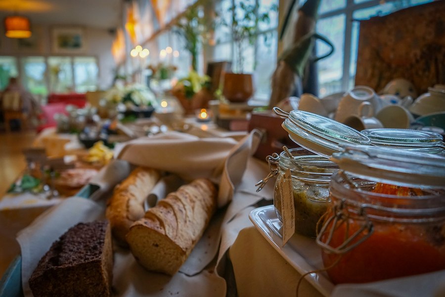 Turistgårdens' Breakfast buffet