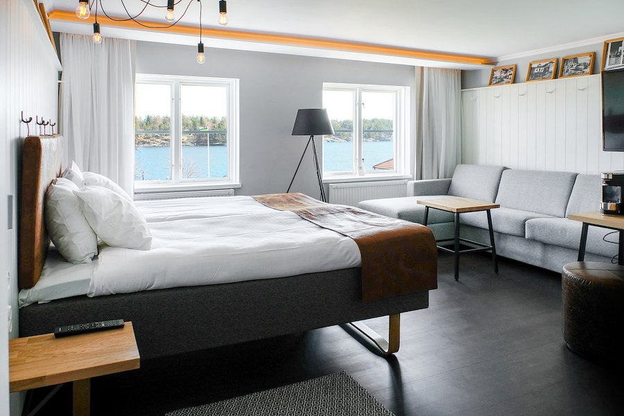 Deluxe double room with sea view