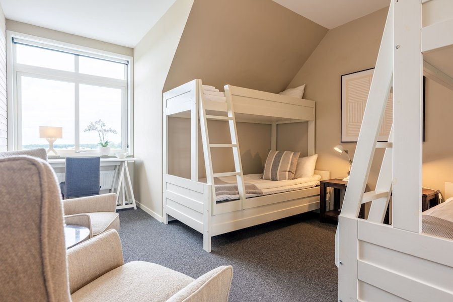 Hotellrum för 4 med havsutsikt