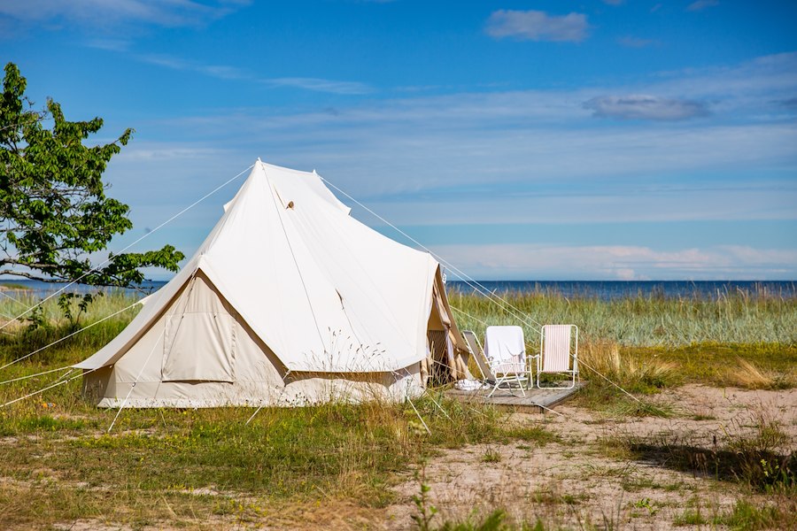 Ljugarn Tent Camping with electricity