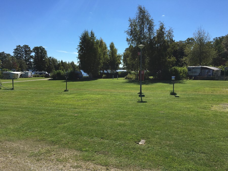 Camping pitch caravan/motorhome with TV (incl electricity)