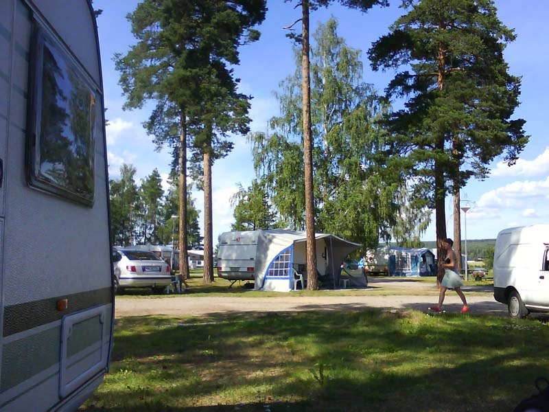 Camping pitch caravan/motorhome with electricity