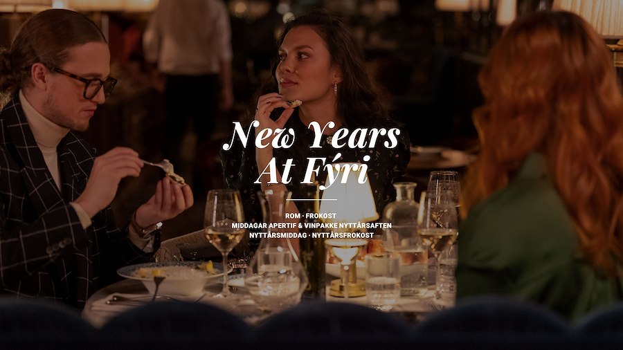 New Year's Eve at Fýri – 3 nights, late seating