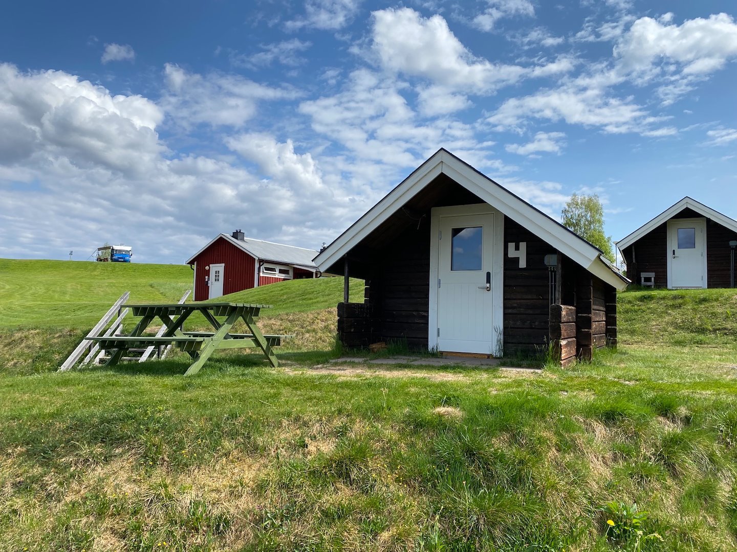 Ferienhaus 4 (2 Betten, ohne WC/Dusche)