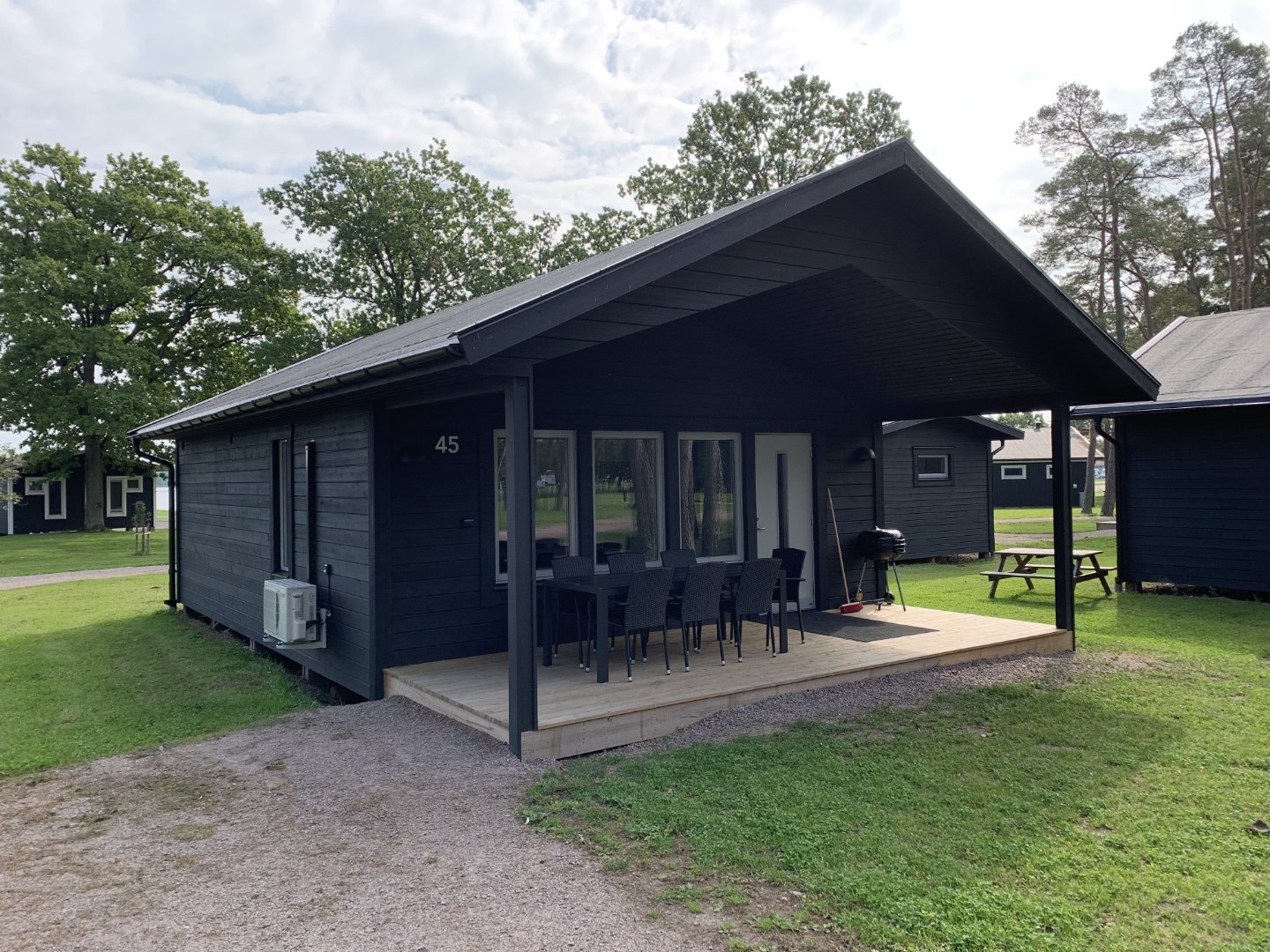 Ferienhaus Gläntan Superior (6+2 Betten, WC/Dusche) 