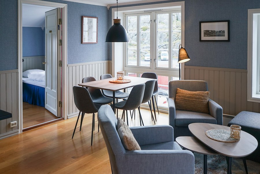 Leilighet med 1 soverom og hems