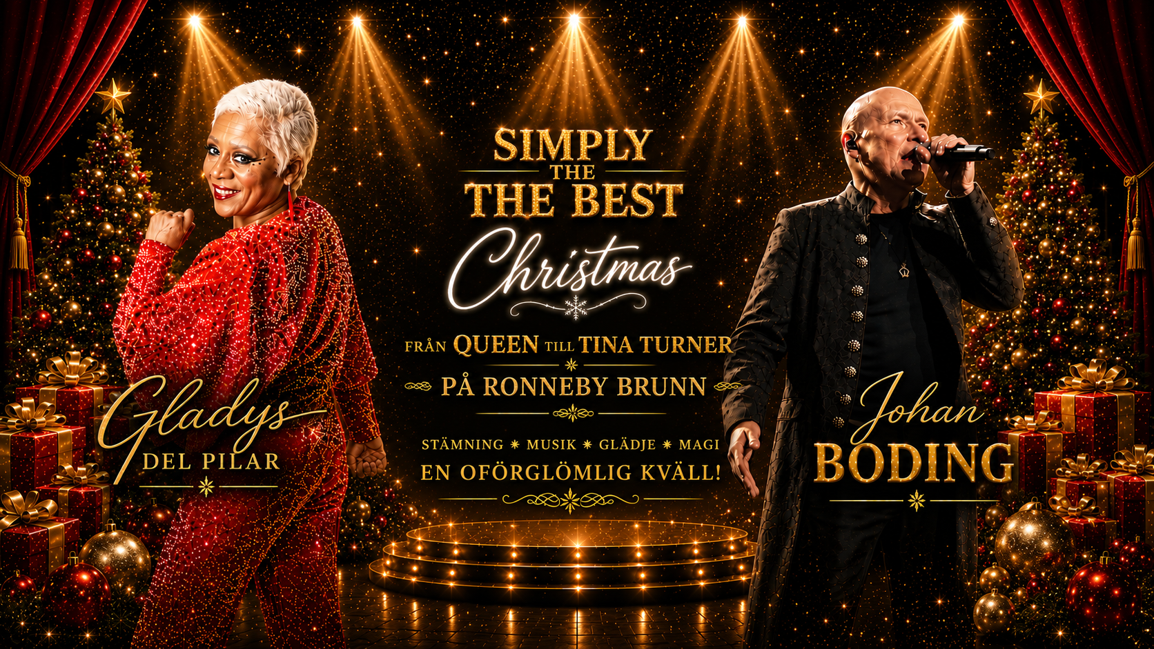 Showbiljett Julshow - Simply the Best!