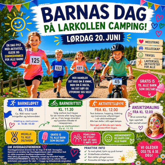 Barnens dag 20 Juni på Larkollen Camping -image